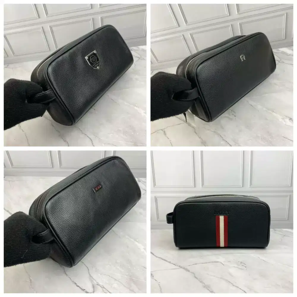 Handbag pouch clutch jinjing pria leathr lv hermes philipp plein bally