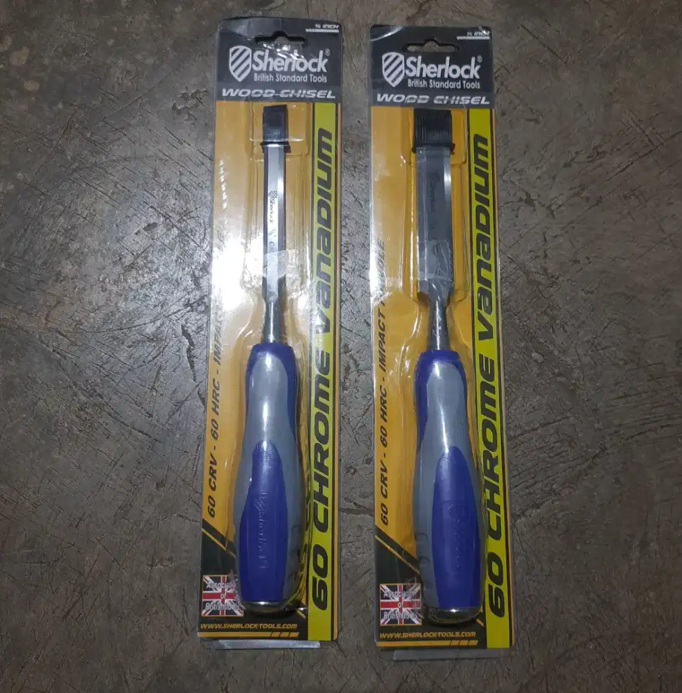 Pahat kayu merk sherlock ukuran 3/8 & 3/4