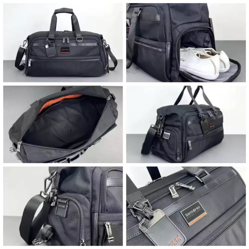 Tas Samsonite Duffel Bag BlackLabel tas gym padel tennis badminton