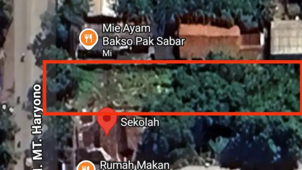 JUAL Jl. MT HARYONO 12 CILACAP NEGO