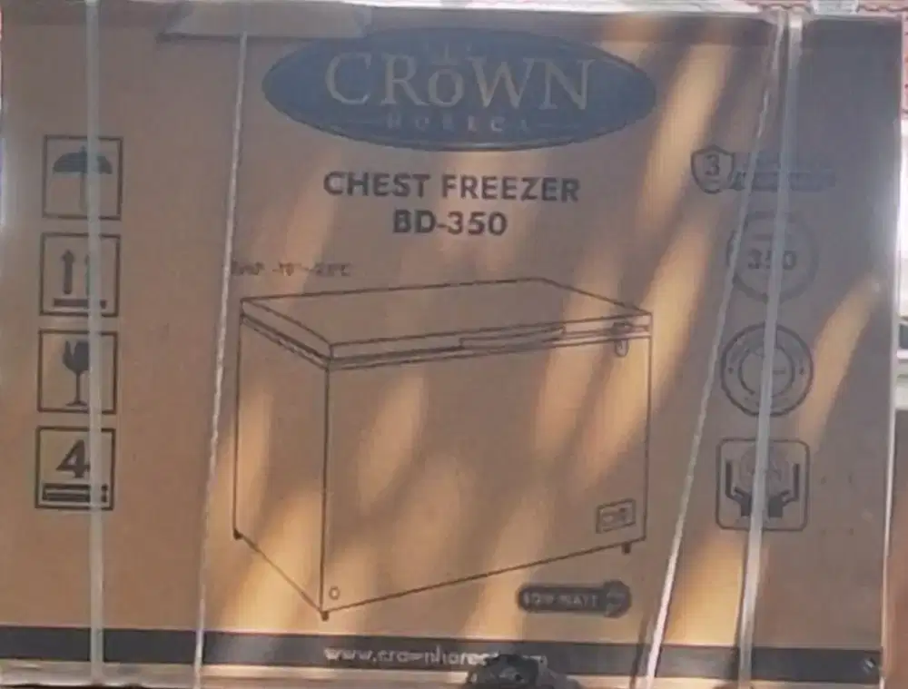 Freezer Box Crown 350 Liter BD-350