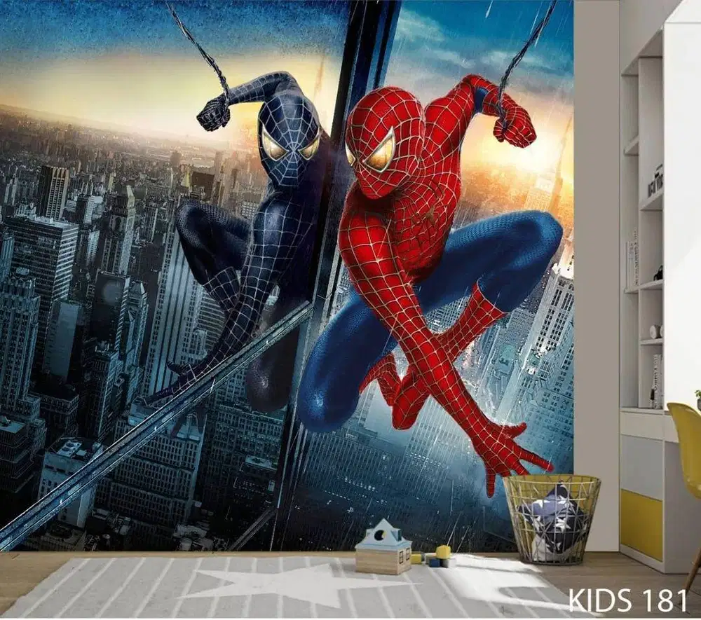 Wallpaper Dinding 3D Custom Desain Korden Gorden Vitrase