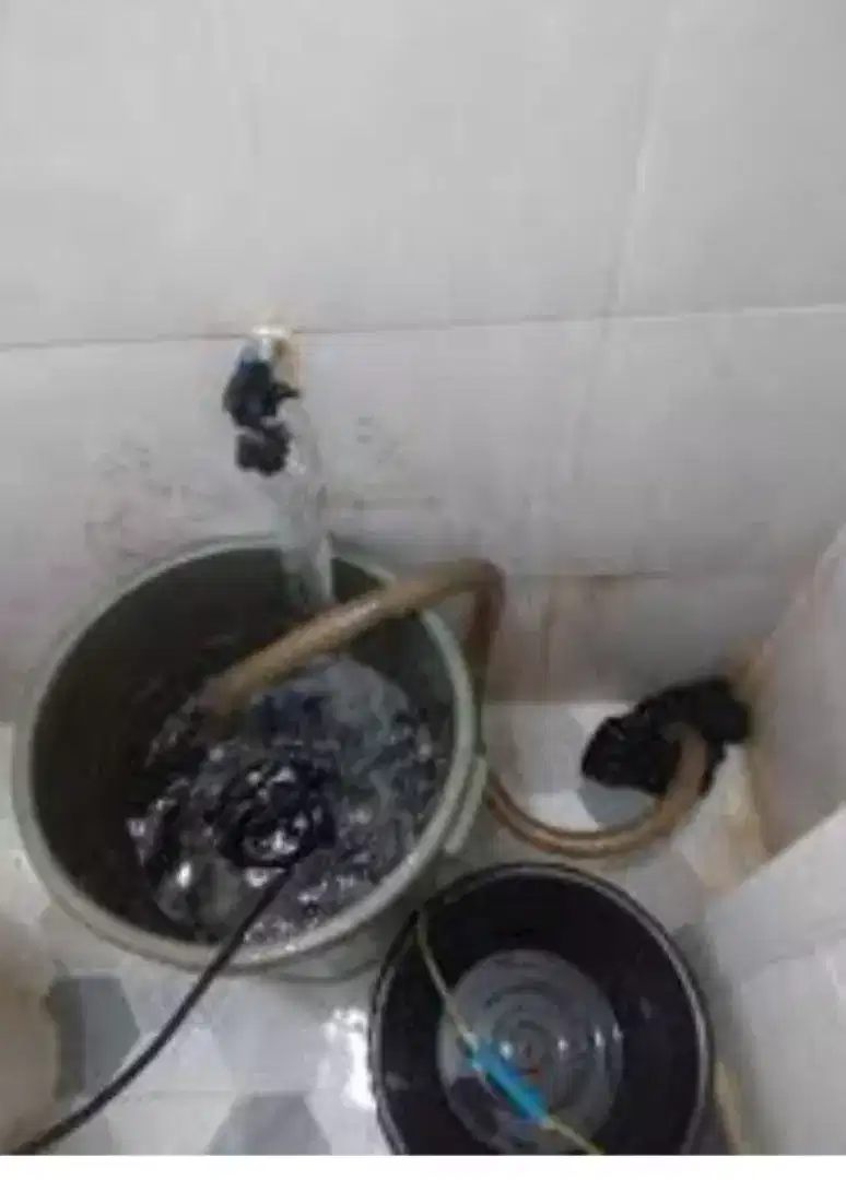 Sedot WC dan tembak saluran mampet
