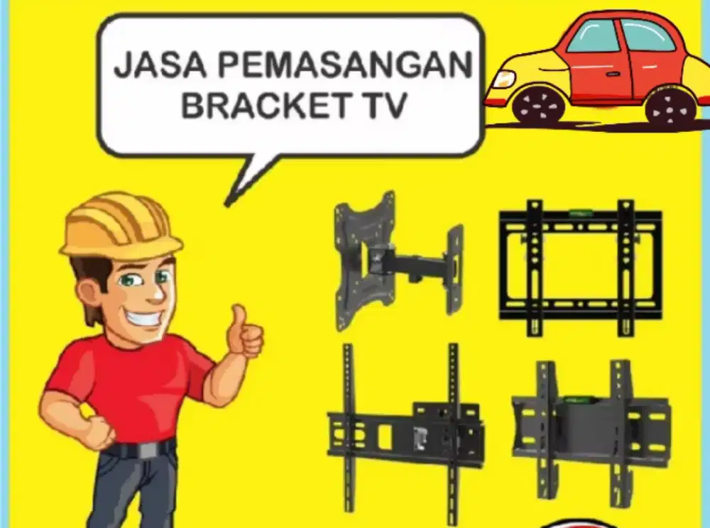 Jasa pasang bracket tv