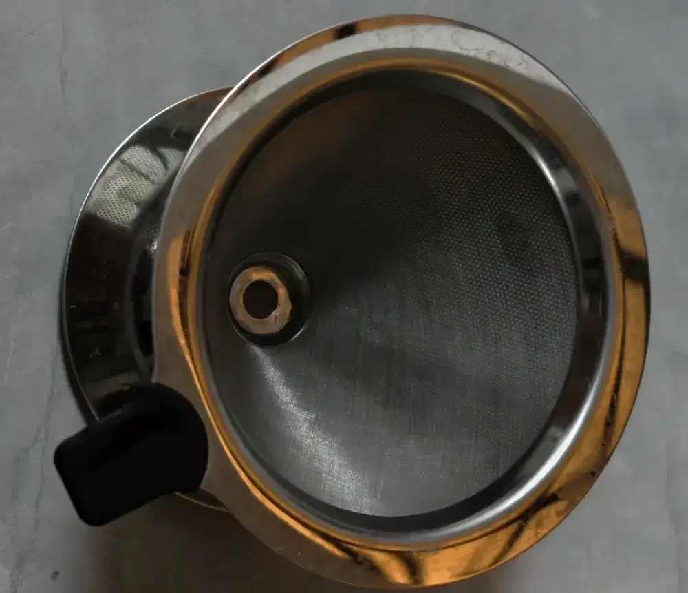 Preloved reusable Stainless Steel V60 Coffee drip 1-2cup