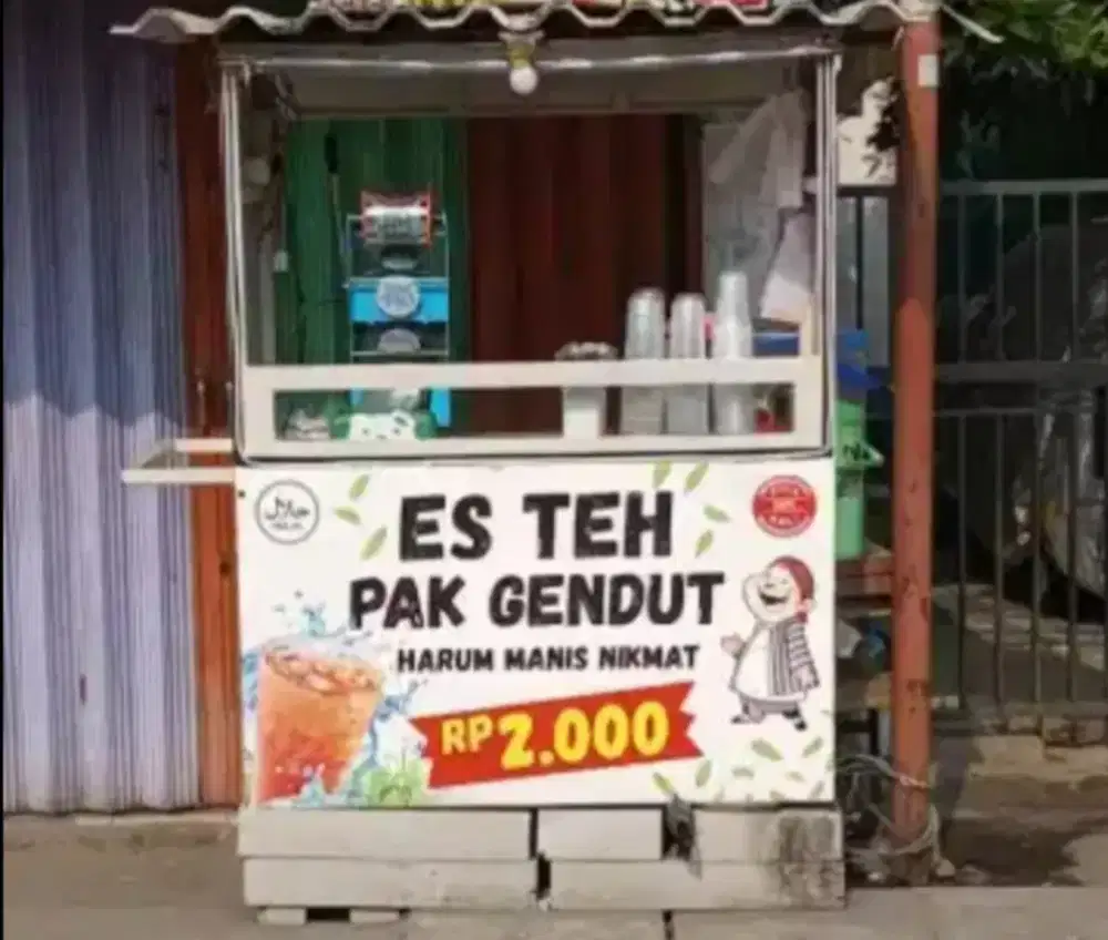 LOWONGAN JAGA ES TEH PAK GENDUT