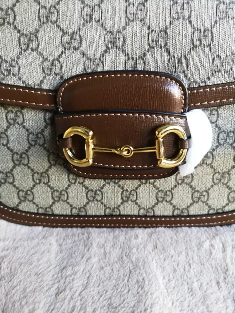 Tas Authentic Original Gucci Horsebit, mewah baru