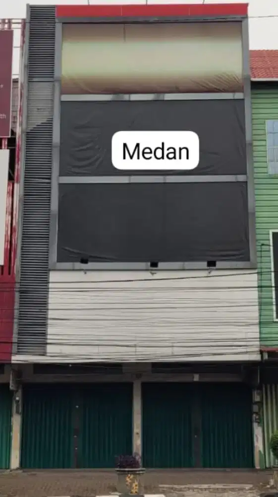 Inti kota medan.ruko bisnis.siapa cepat dia dapat