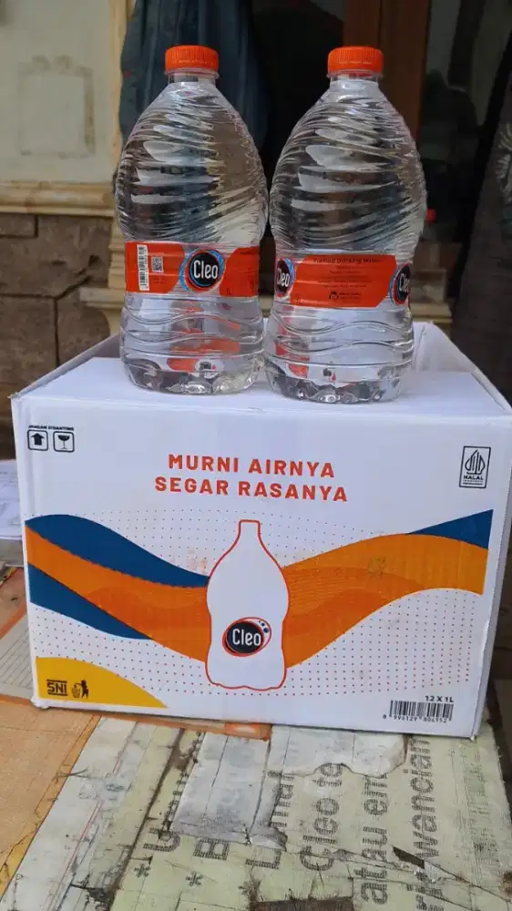 CLEO BOTOL KEMASAN 1 LITER