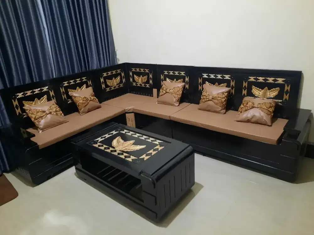Kursi sudut untuk ruang tamu di jual