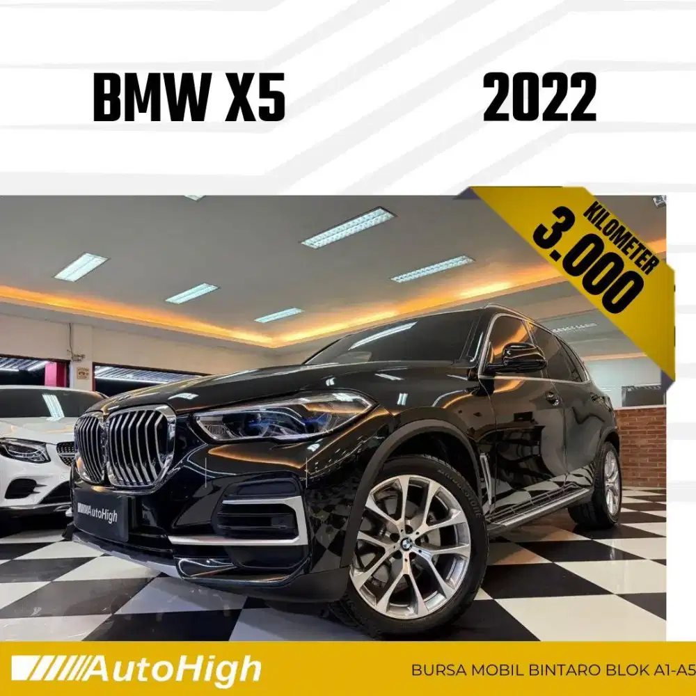 DP10% [Km3.000] X5 7Seater 2022 Black Reg 2023 #AUTOHIGH
