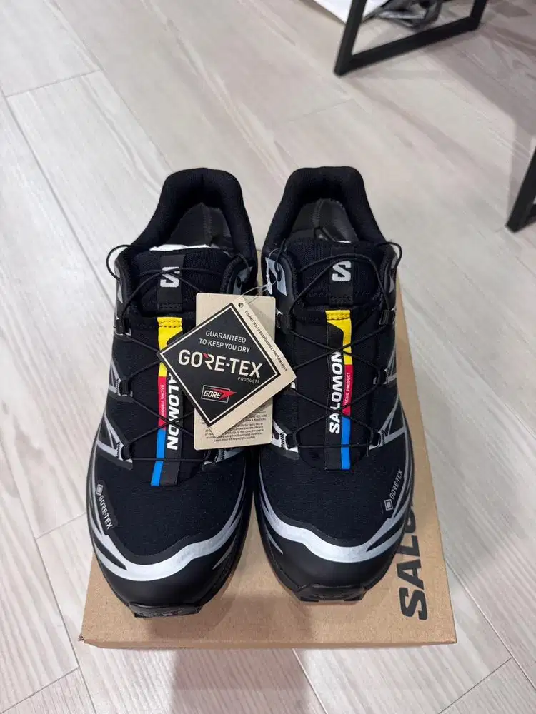 Salomon XT-6 GoreTex Black Silver