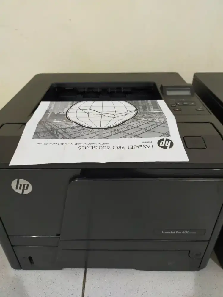 Printer LaserJet hp pro m401d normal siap pakai
