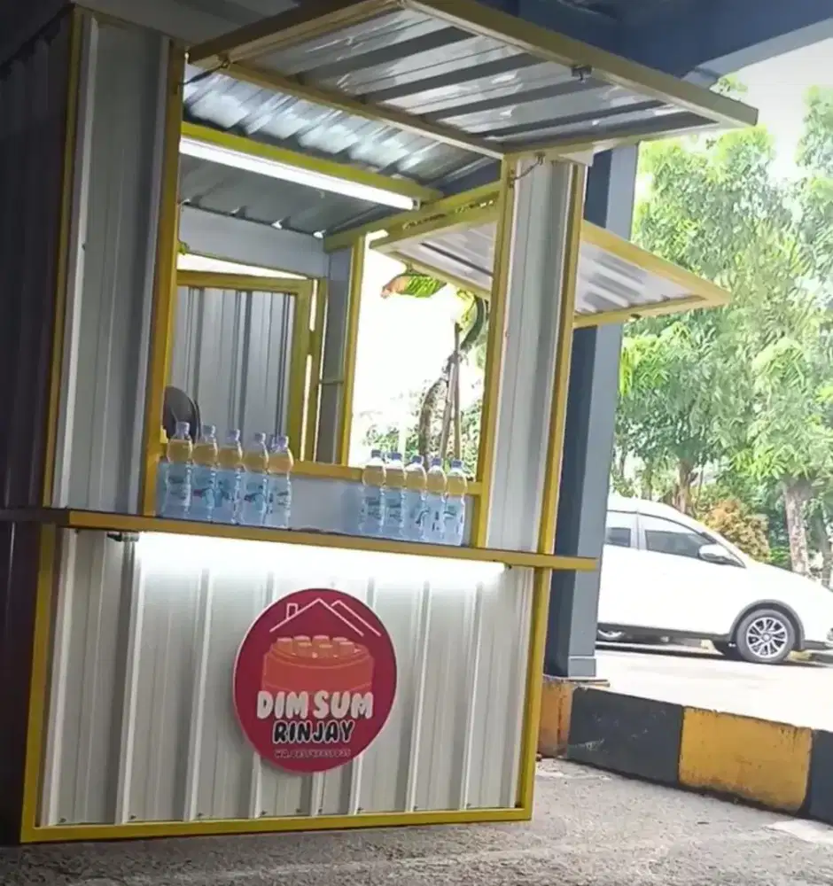 Di jual booth container (BU)