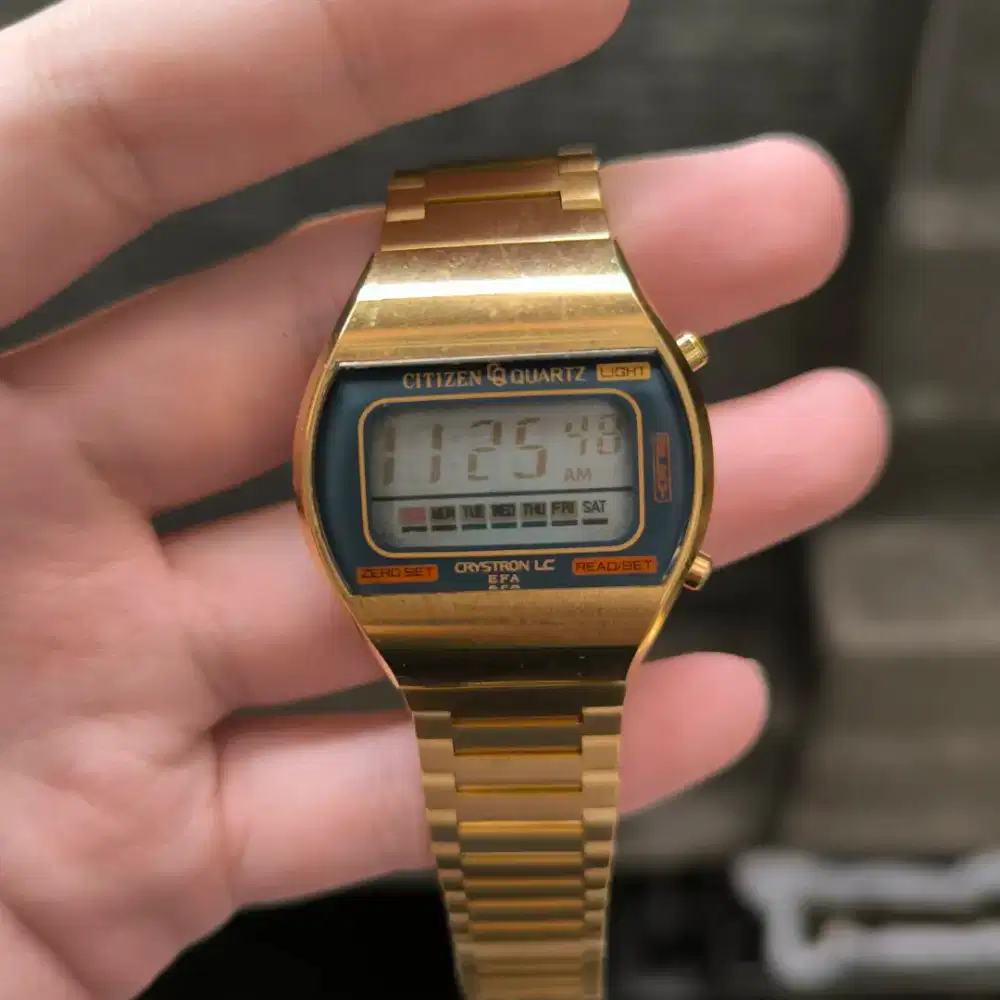 CQ Citizen Crystron LC Gold