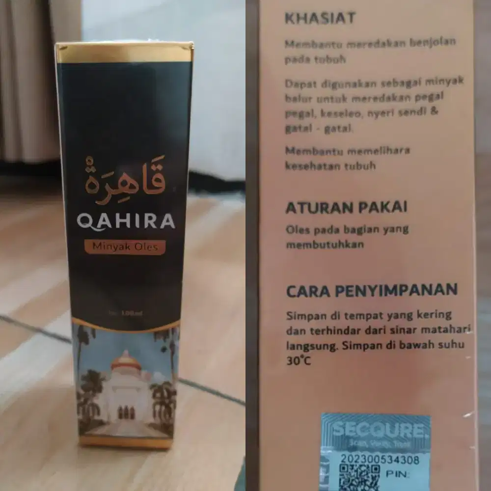 Minyak Qahira asli