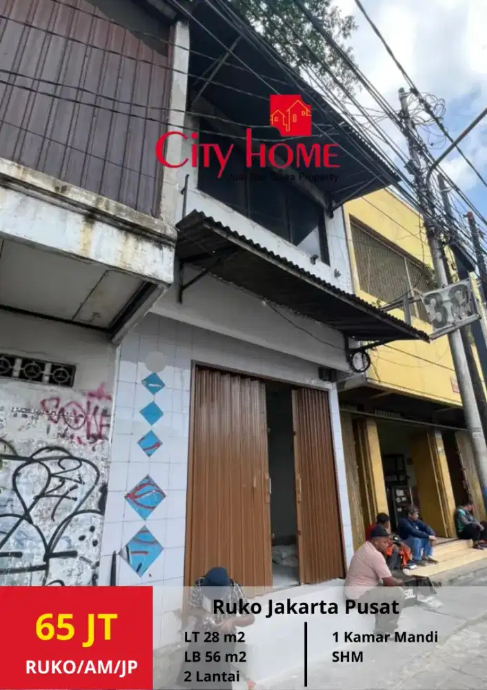 Disewakan Ruko Baru 2 lantai Non furnish