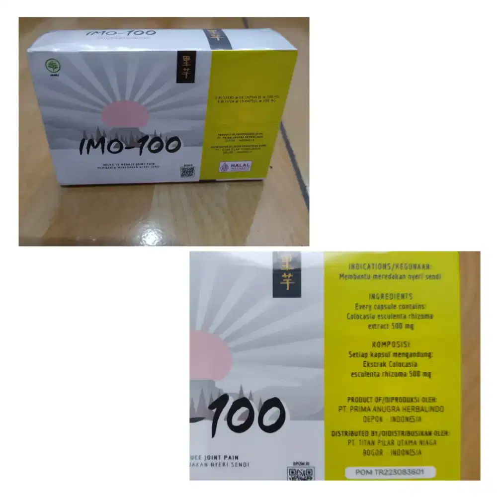 IMO-100 asli segel