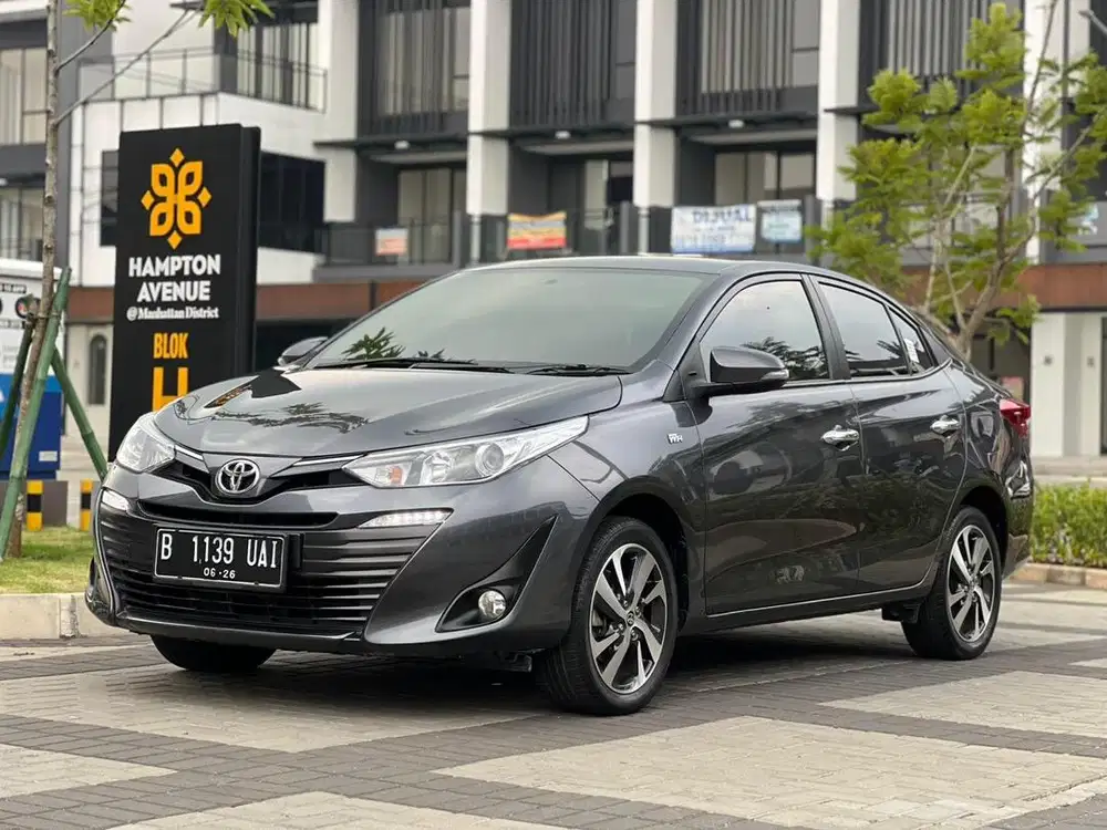 SUPER LOW KM MULUS ANTIK TERAWAT ! Toyota Vios 1.5 G AT 2021 Abu Grey