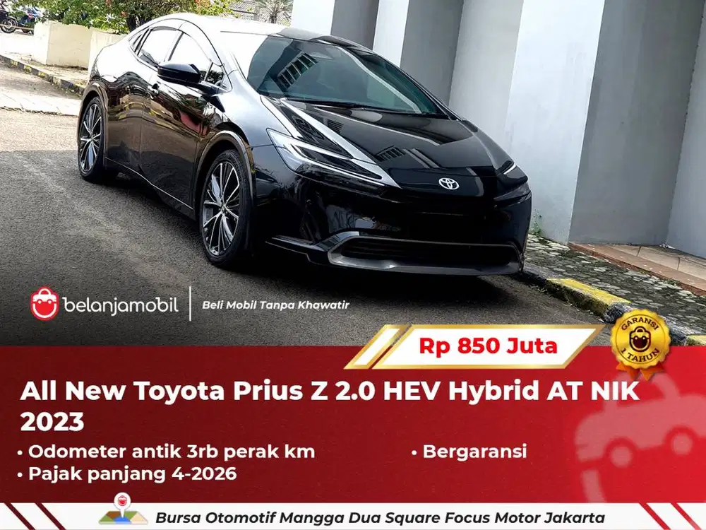 [ ODO ANTIK 3RB ] All New Toyota Prius Z 2.0 HEV Hybrid AT 2023/2024