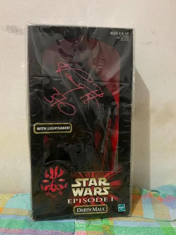 Figure Darth Maul 12 signed by Ray Park