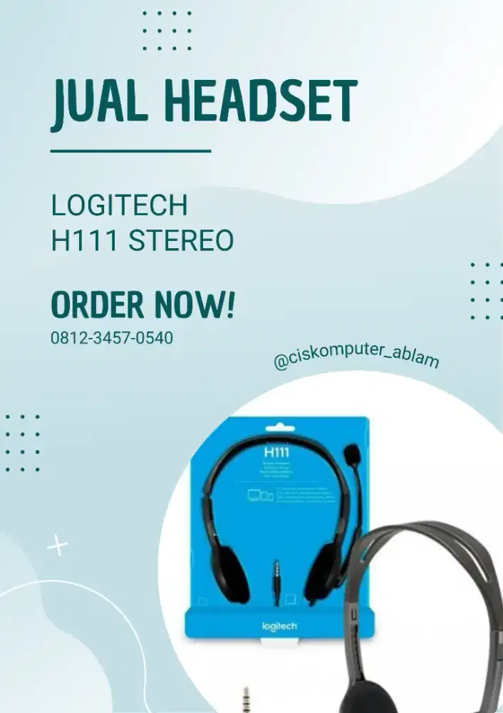 jual headset logitech