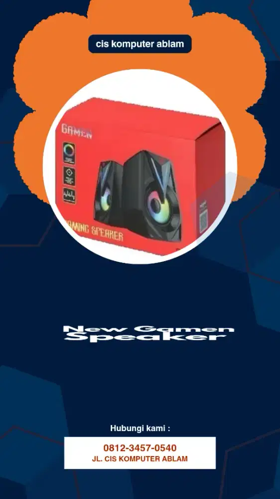 jual speaker gamen
