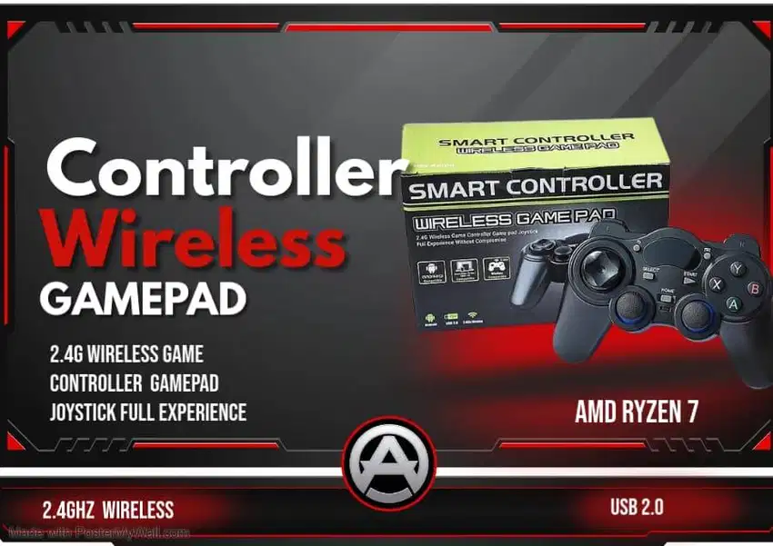 CONTROLLER WIRELESS GAMEPAD