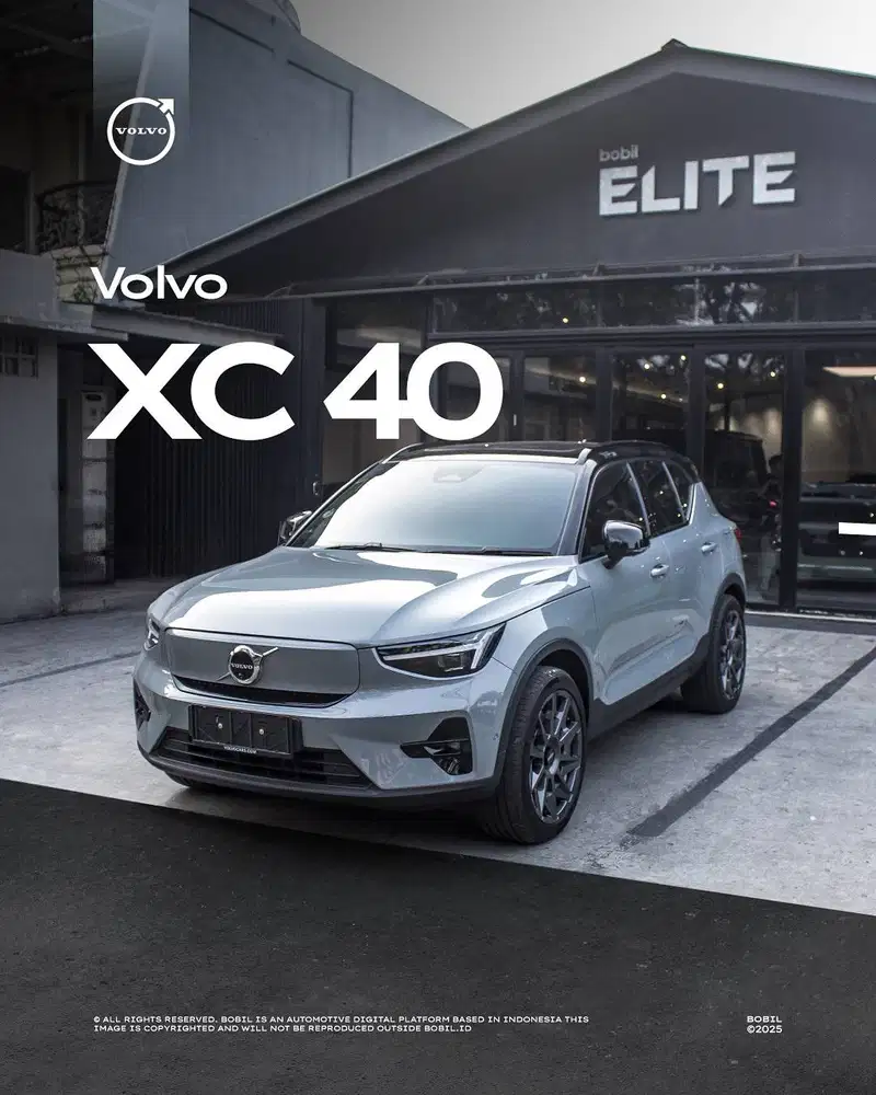 2024 Volvo XC 40 T5 Recharge PHEV Vapour Grey Metallic