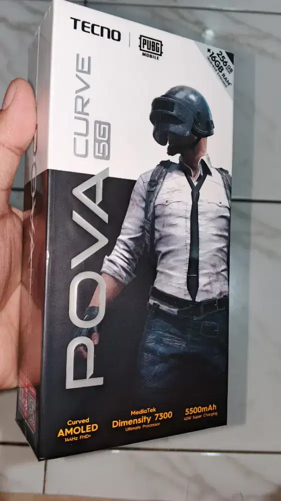 Tecno Pova Curve 16/256 Baru Segel BNIB garansi full