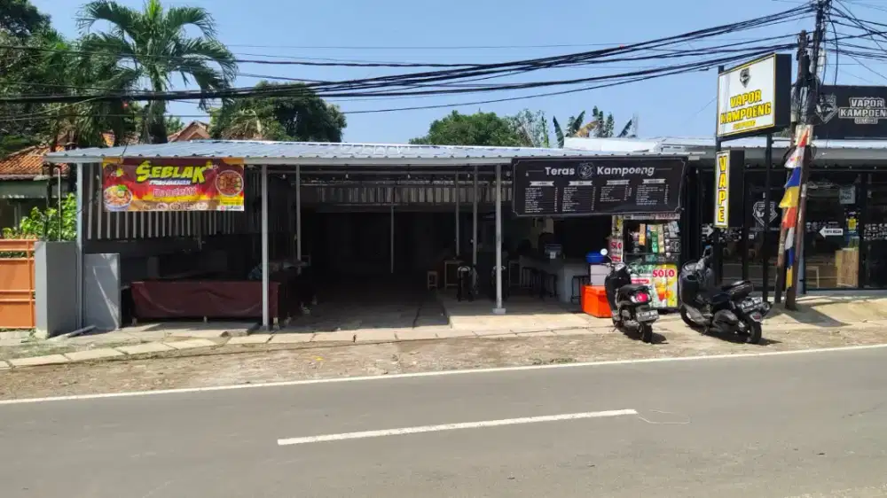 Jual cepat tanah plus bangunan