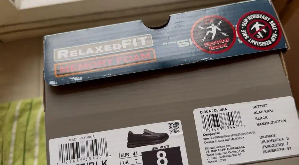 Skechers Relaxed fit ukuran 41