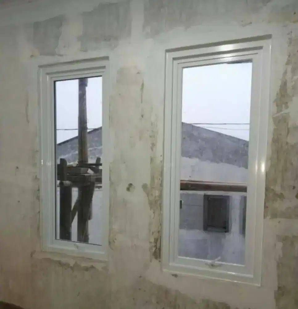 Jendela alumunium kaca