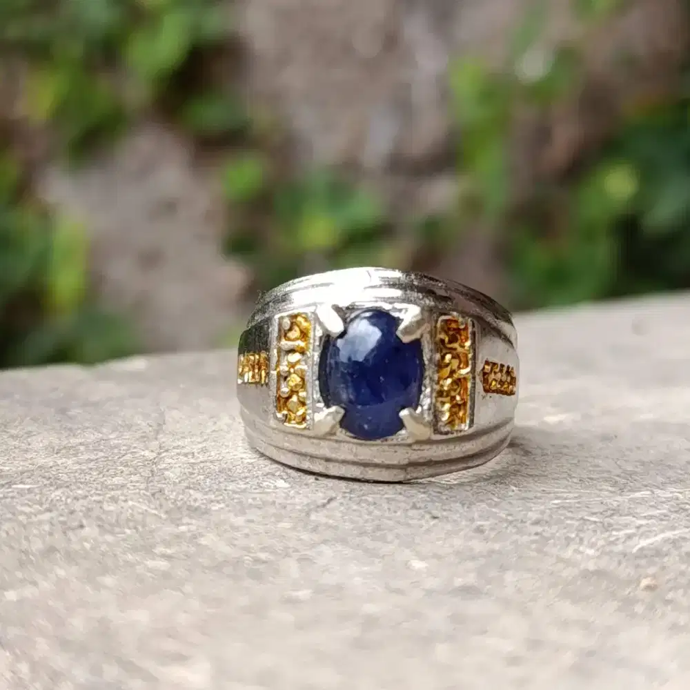 Blue Safir kristal Simpel kantoran