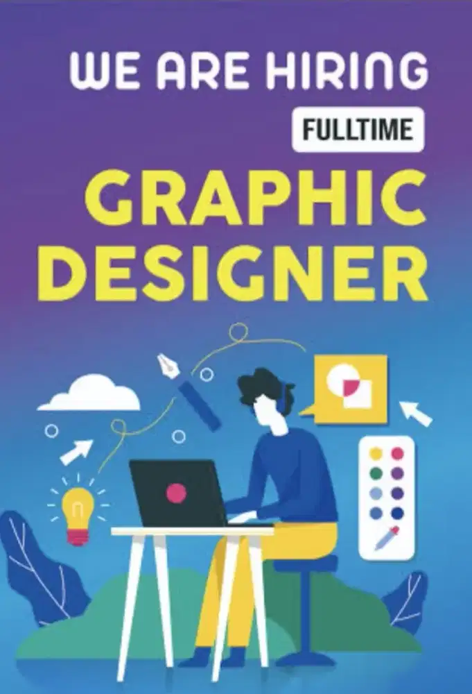 LOWONGAN KERJA DESAIN GRAFIS / OPERATOR MESIN UV