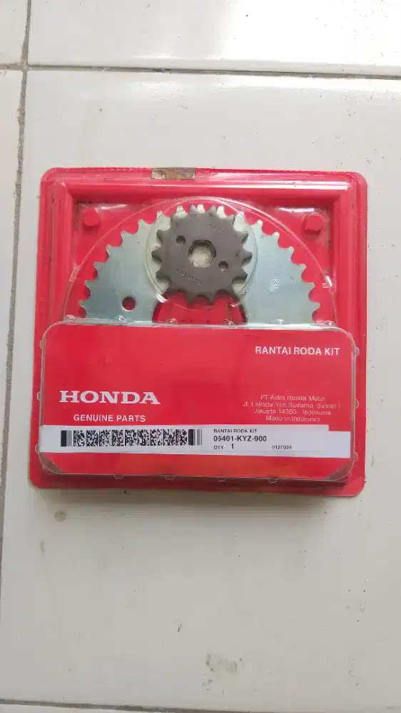 Rantai Gearset Supra X 125 Helm In