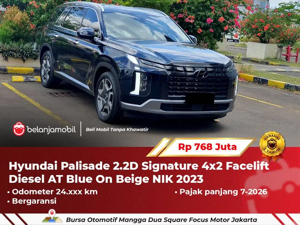 [ LOW KM ] Hyundai Palisade 2.2D Signature 4x2 Facelift 2023/2024
