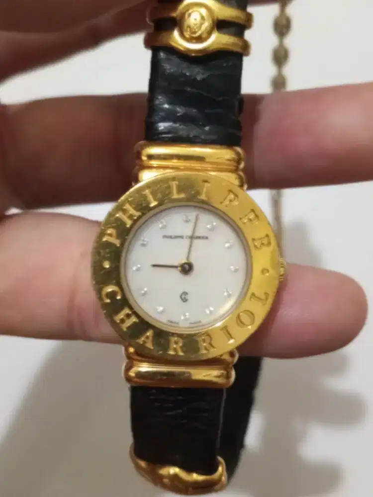 Jam Tangan Wanita Vintage Philippe Charriol (1995)
