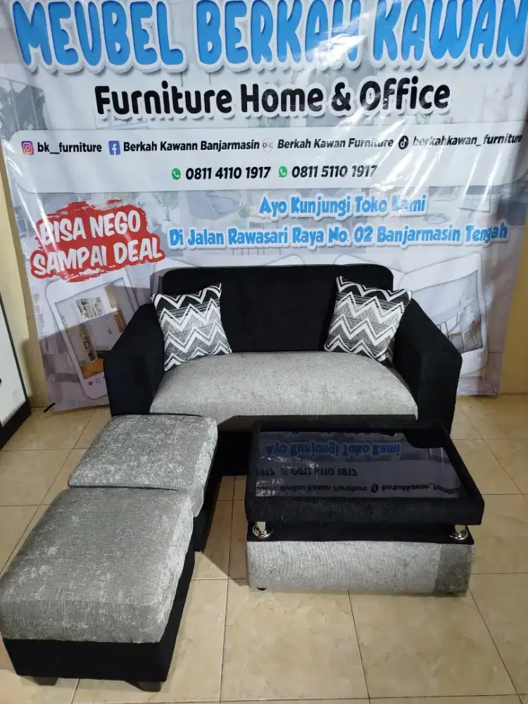 Sale Set Sofa Minimalis Dapatkan Voucher Pembelian 25rb