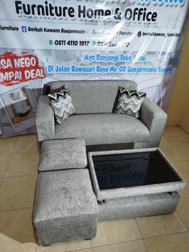 Ready Set Sofa Minimalis Dapatkan Voucher Pembelian 25rb