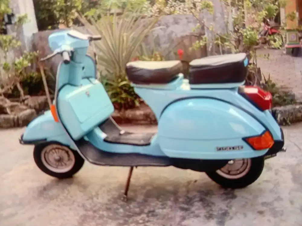 Vespa P150SE 1989 Plat AG Jatim