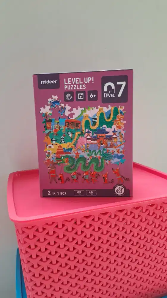 Mainan puzzle anak mideer