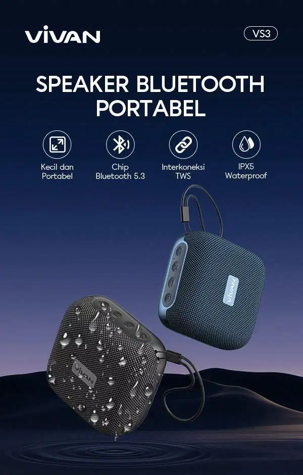 SPEAKER BLUETOOTH VIVAN VS3