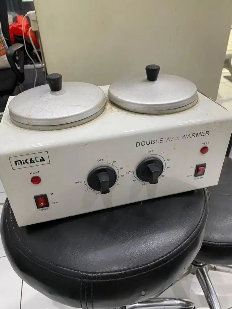 Pot Wax Warmer 2 Tungku Waxing Heater Pemanas