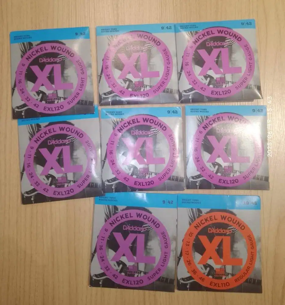 D'Addario EXL120