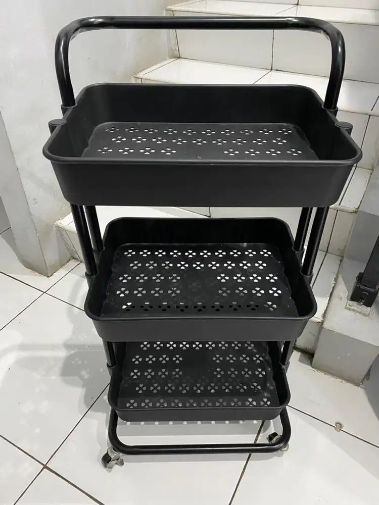 Rak Troli / Rak Kamar Mandi / Rak Kamar Tidur / Trolley Salon