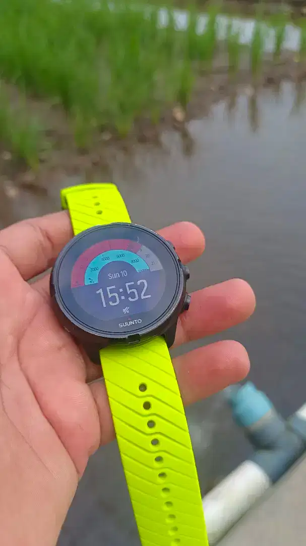 Jam tangan Suunto 9 G1 lime unit only