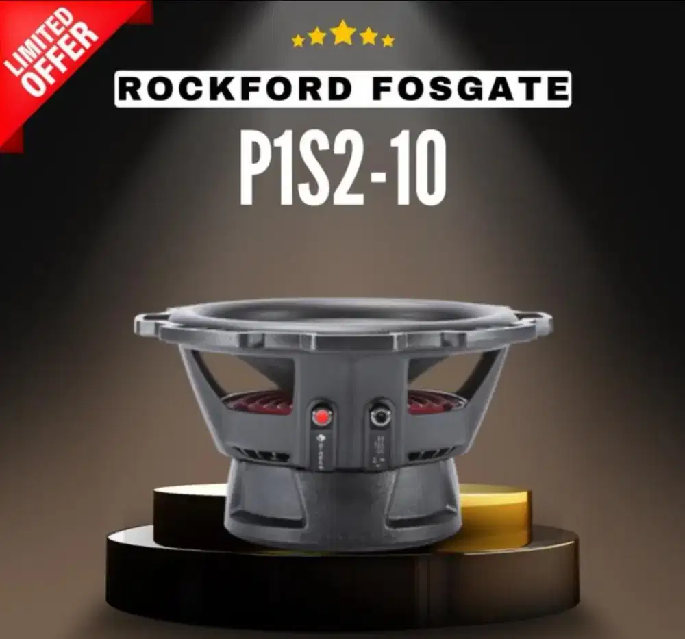 Subwoofer 10inch rockford fosgate, original