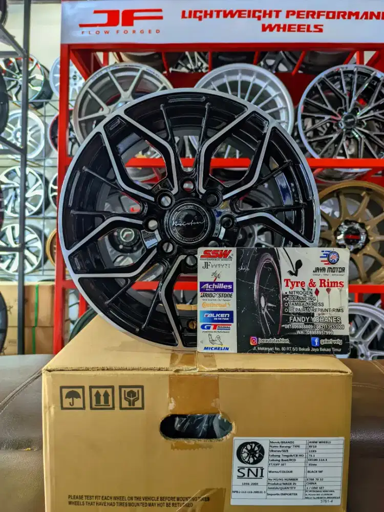 Velg vossen r13 4x100/114 lbr6 et35