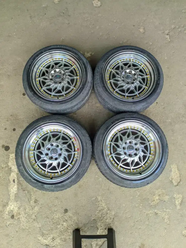 Velg Zen r16 4x100/114 lbr8/9 et38/28 sepaket ban